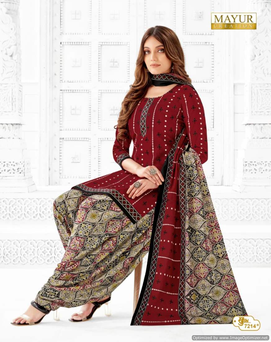 Khushi Vol 72 By Mayur Pure Cotton Printed Dress Material Wholesale Shop In Surat